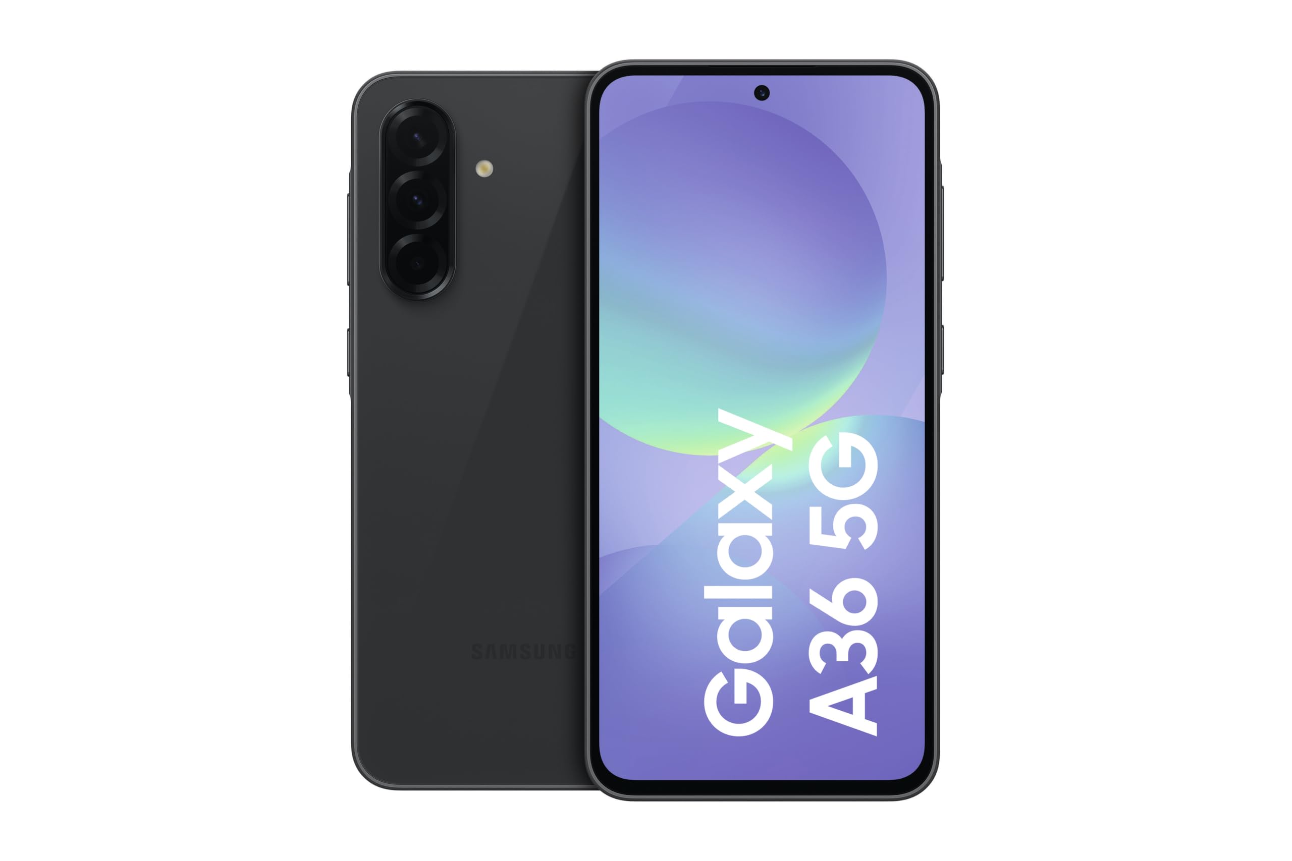 "Samsung Galaxy A36 5G 17 cm (6.7"") Double SIM Android 15 USB Type-C 6 Go 128 Go 5000 mAh Noir"