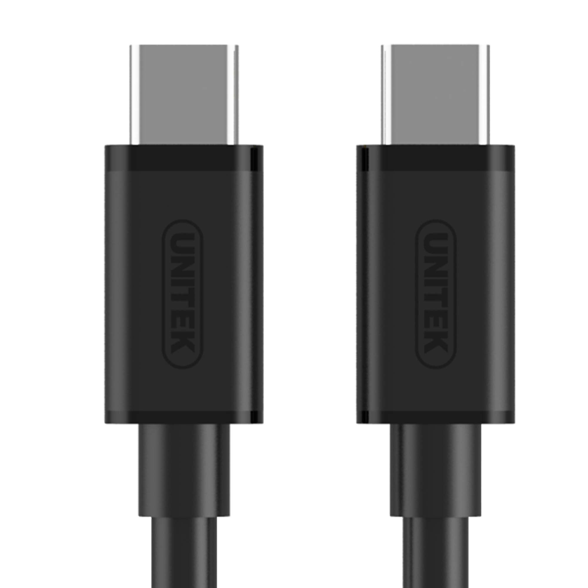 UNITEK Y-C477BK câble USB USB 3.2 Gen 1 (3.1 Gen 1) 1 m USB C Noir
