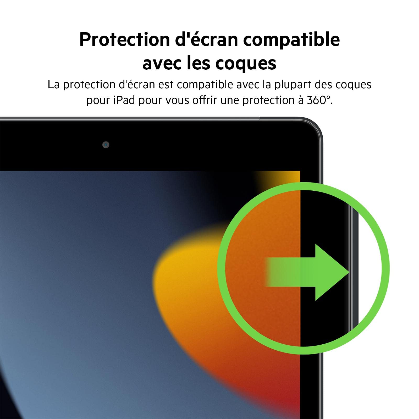BELKIN Tempered Glass Screen Protector - iPad 9th-7th Gen/iPad Air 2019