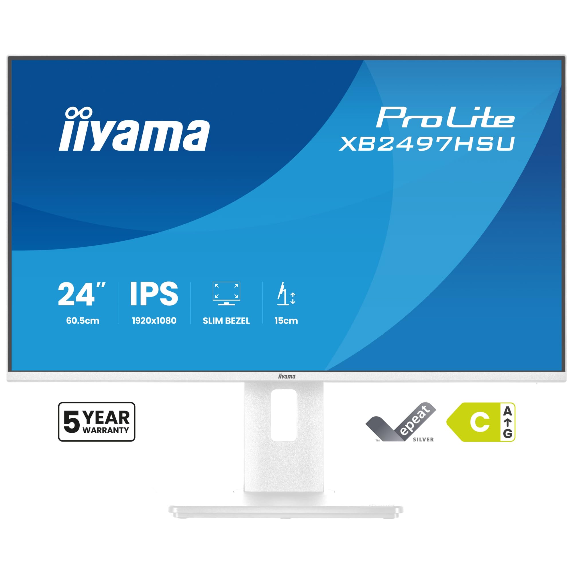 XB2497HSU-W1 24"" FHD Bsnss IPS WHITE