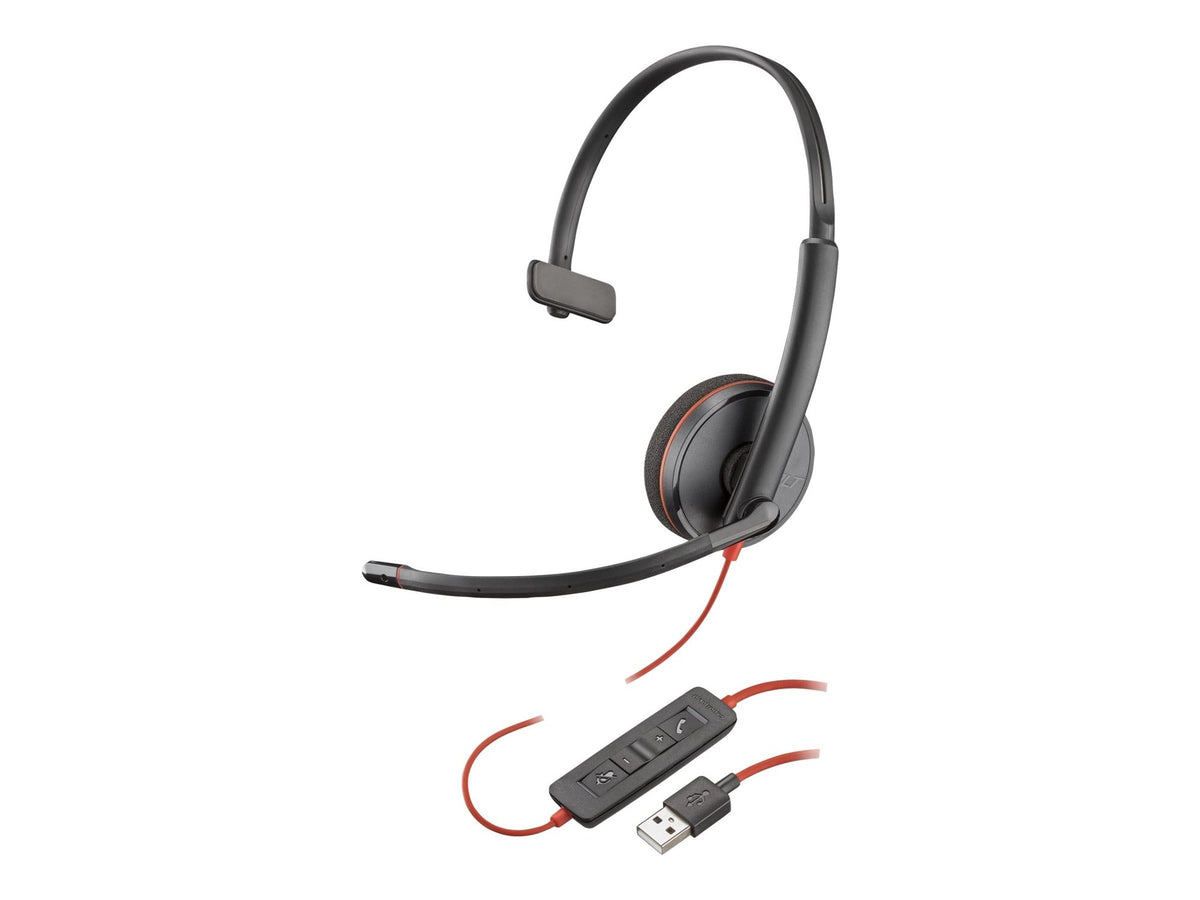 POLY Blackwire 7225 Micro Casque sans perche USB-C Blanc