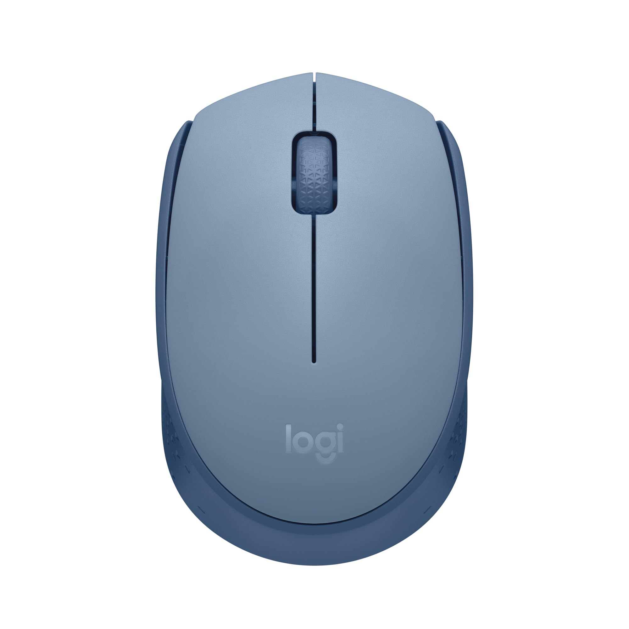LOGITECH M171 Mouse right and left-handed optical 3 buttons wireless 2.4 GHz USB wireless receiver blue/grey