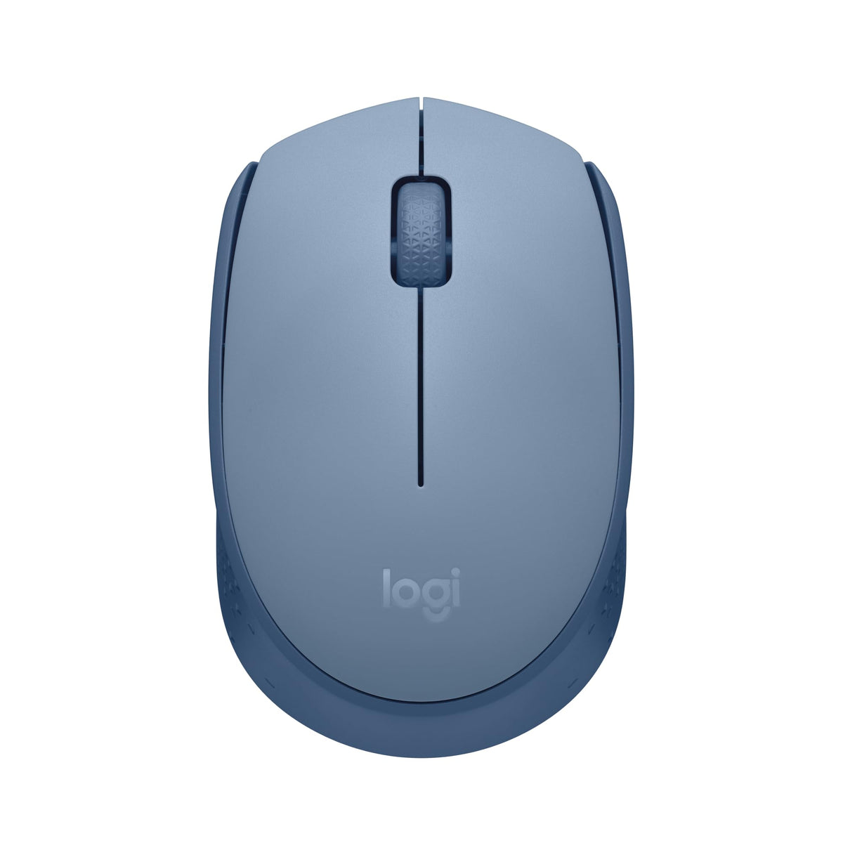 LOGITECH M171 Mouse right and left-handed optical 3 buttons wireless 2.4 GHz USB wireless receiver blue/grey