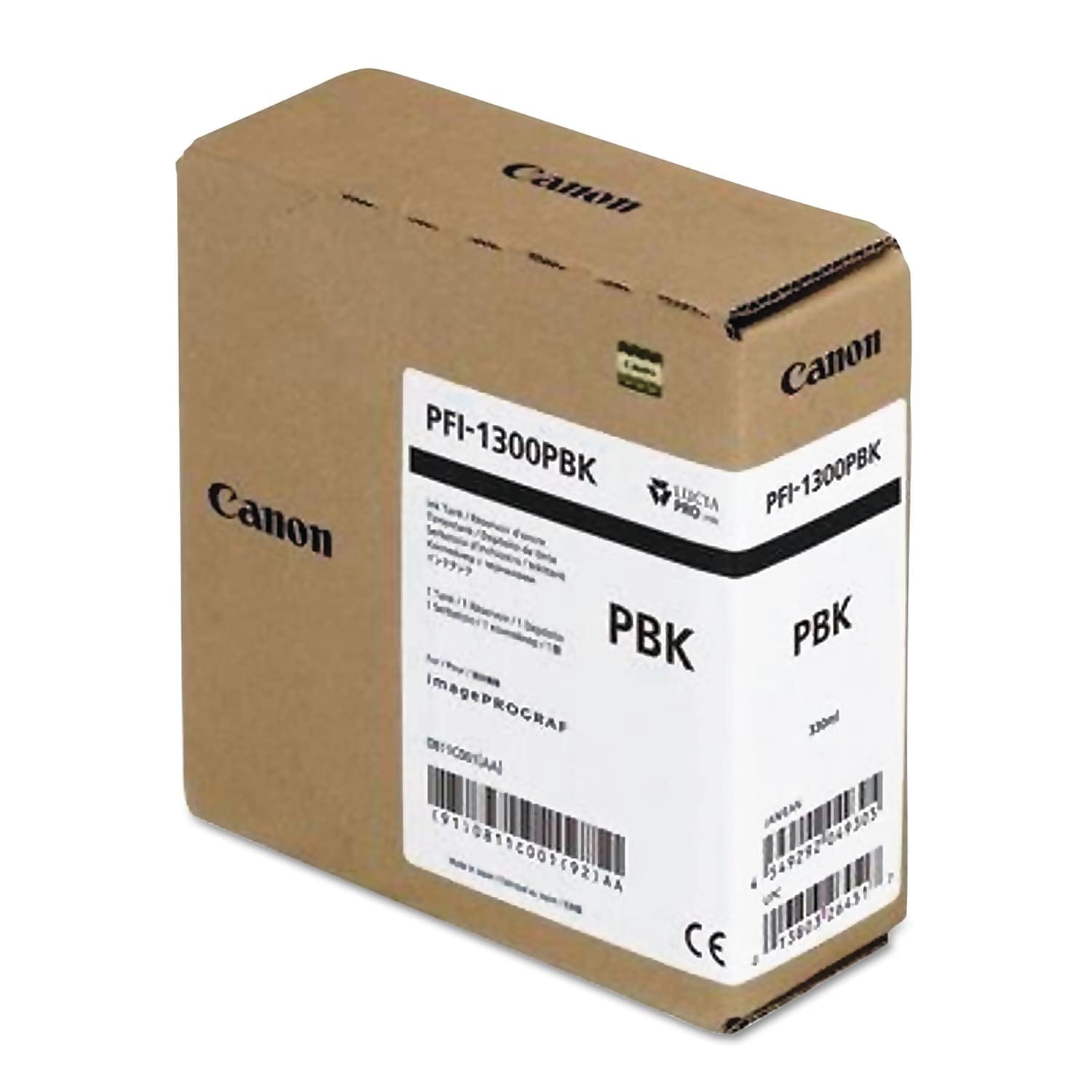 CANON Cartouche encre PFI-1300 PBK Noire photo 330 ML PRO 2000-4000