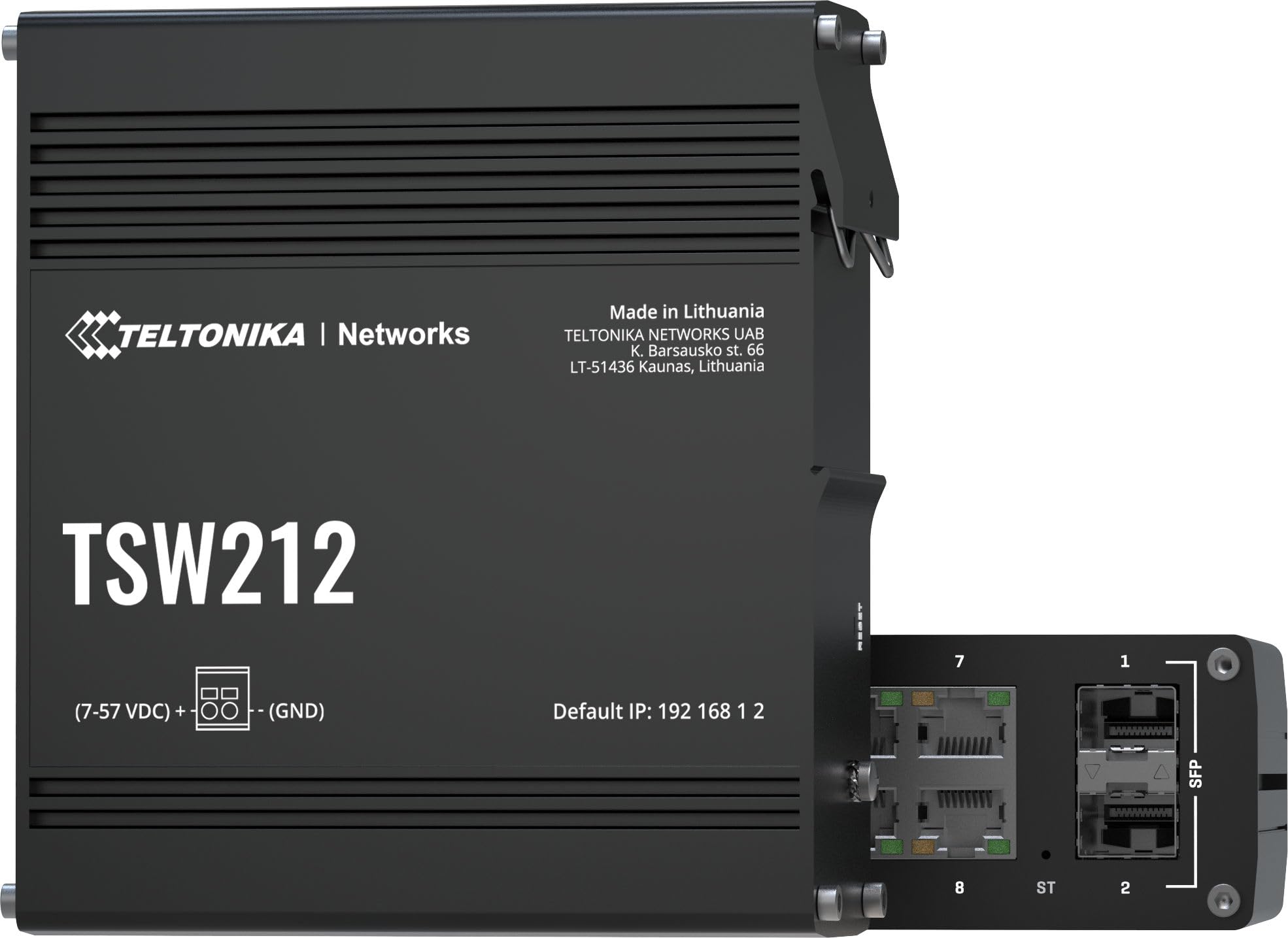 TELTONIKA NETWORKS TSW212 Layer2/L3 Managed Ethernet switch