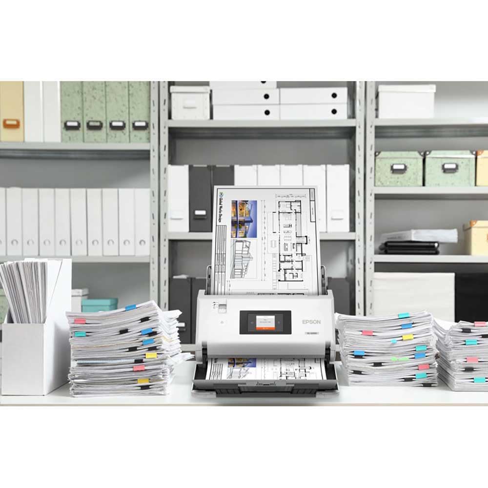EPSON WorkForce DS-30000 Document scanner Contact Image Sensor CIS Duplex A3 600x600dpi 70ppm ADF 120sheets 30000scans/d USB 3.0