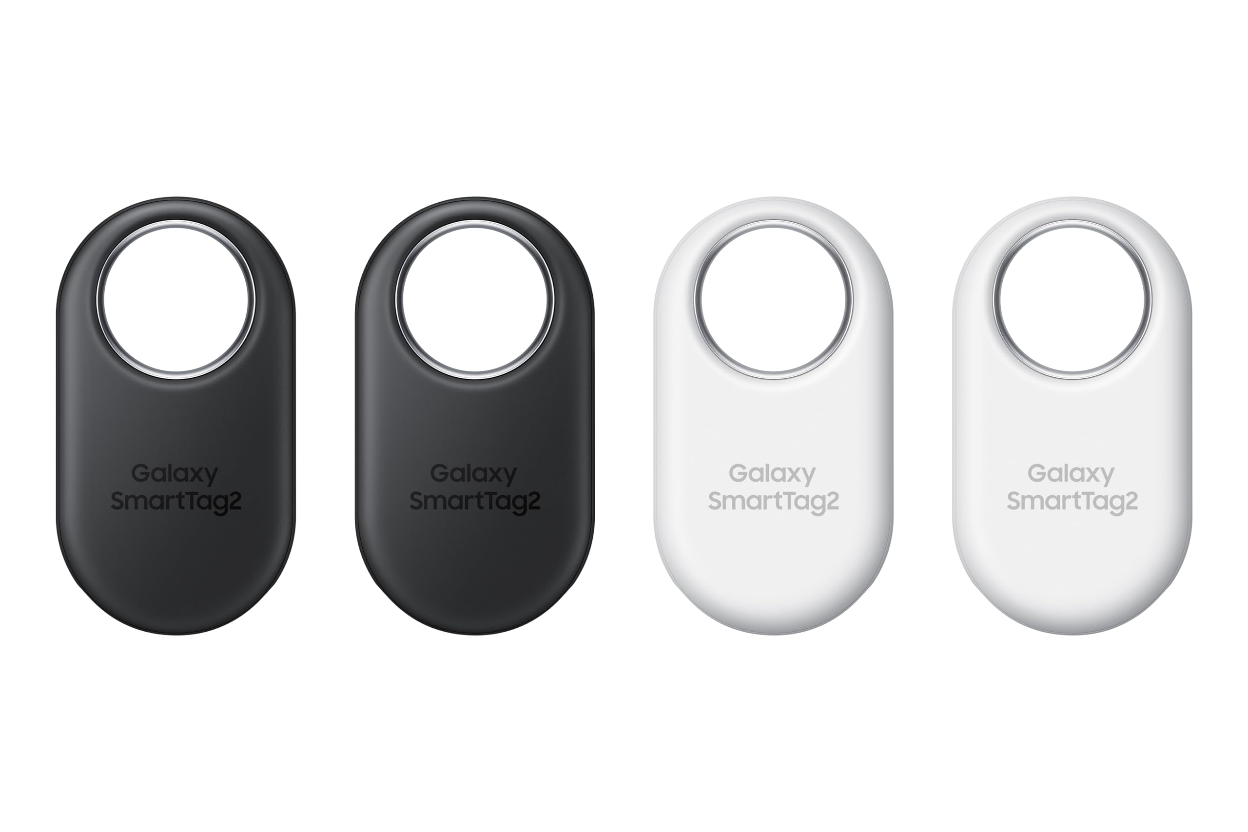 SAMSUNG Galaxy SmartTag2 - Balise Bluetooth anti-perte - noir, blanc (pack de 4)