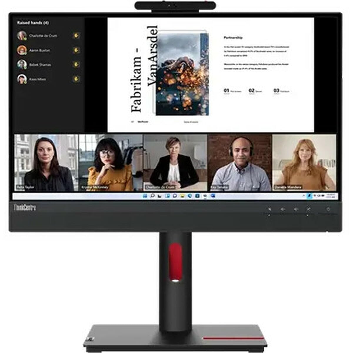LENOVO ThinkVision TIO22 G5 21.5p Touch IPS WLED 16:9 250cd/m2 4ms HDMI DP USB