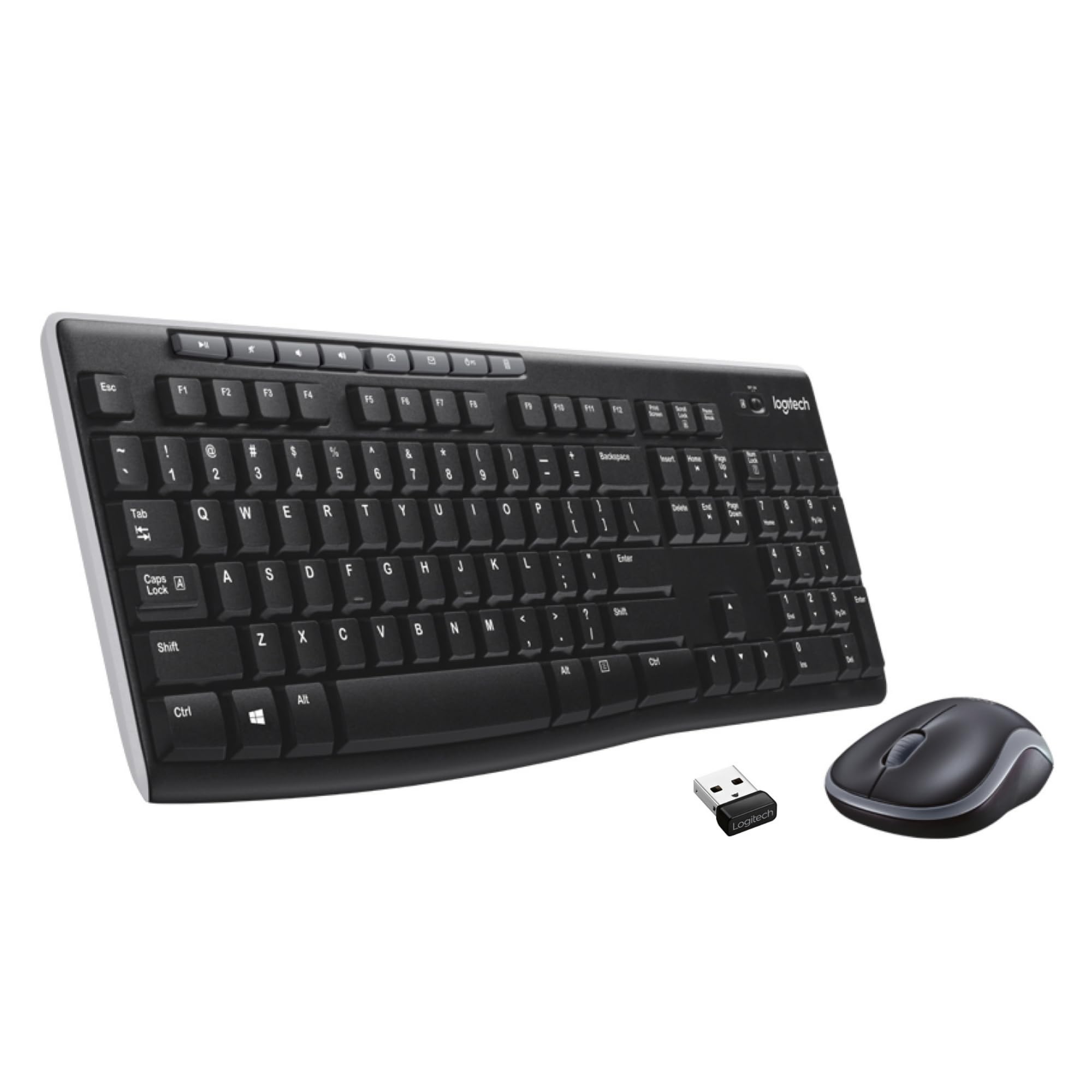 LOGITECH MK270 Wireless Combo black USB (ESP) MEDITER