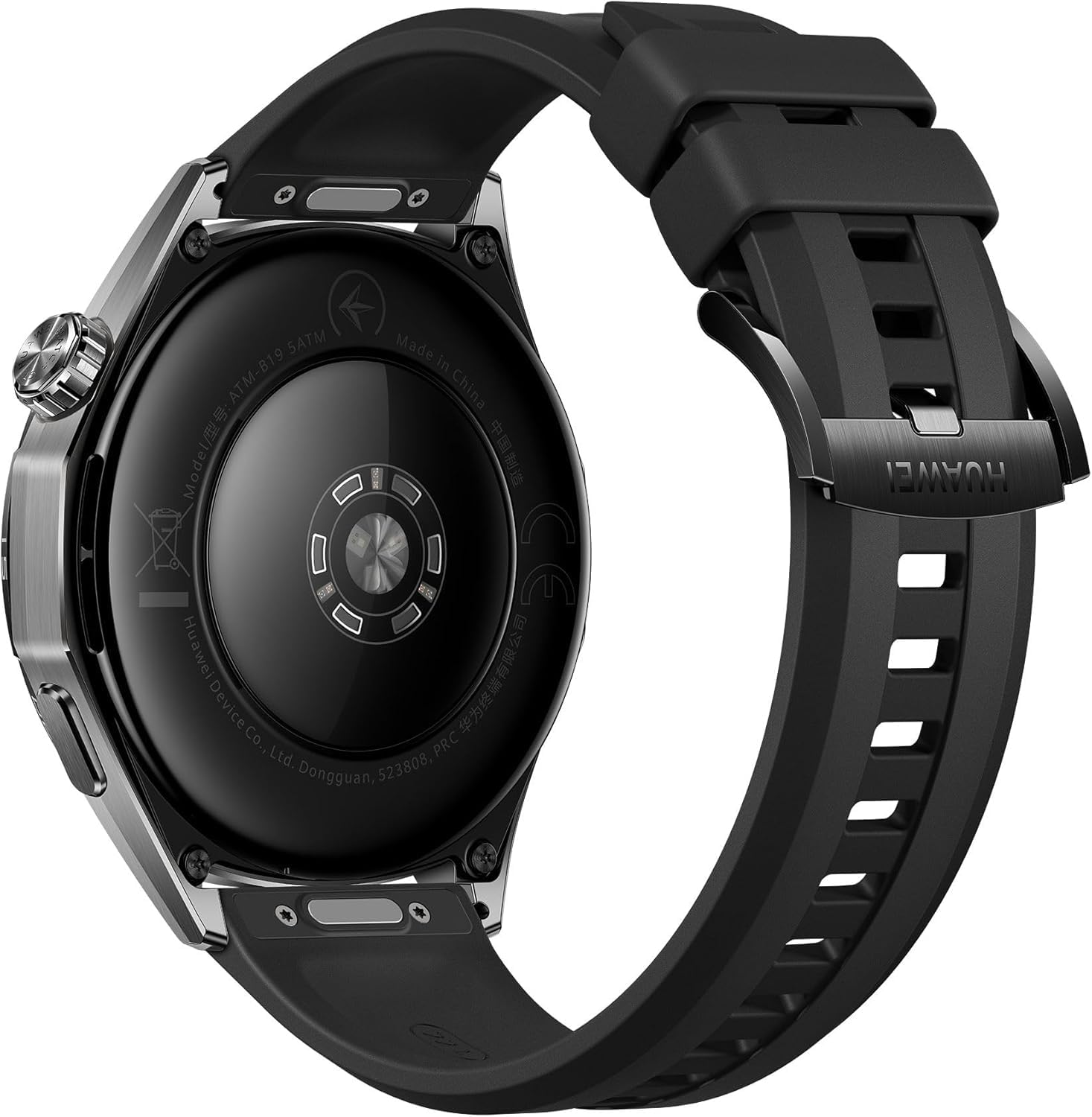 "Huawei WATCH GT6 3,73 cm (1.47"") AMOLED 46 mm Numérique 466 x 466 pixels Écran tactile Noir GPS (satellite)"