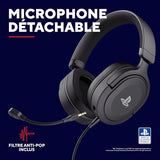TRUST Casque gaming FORTA pour PS5 license officielle - Black