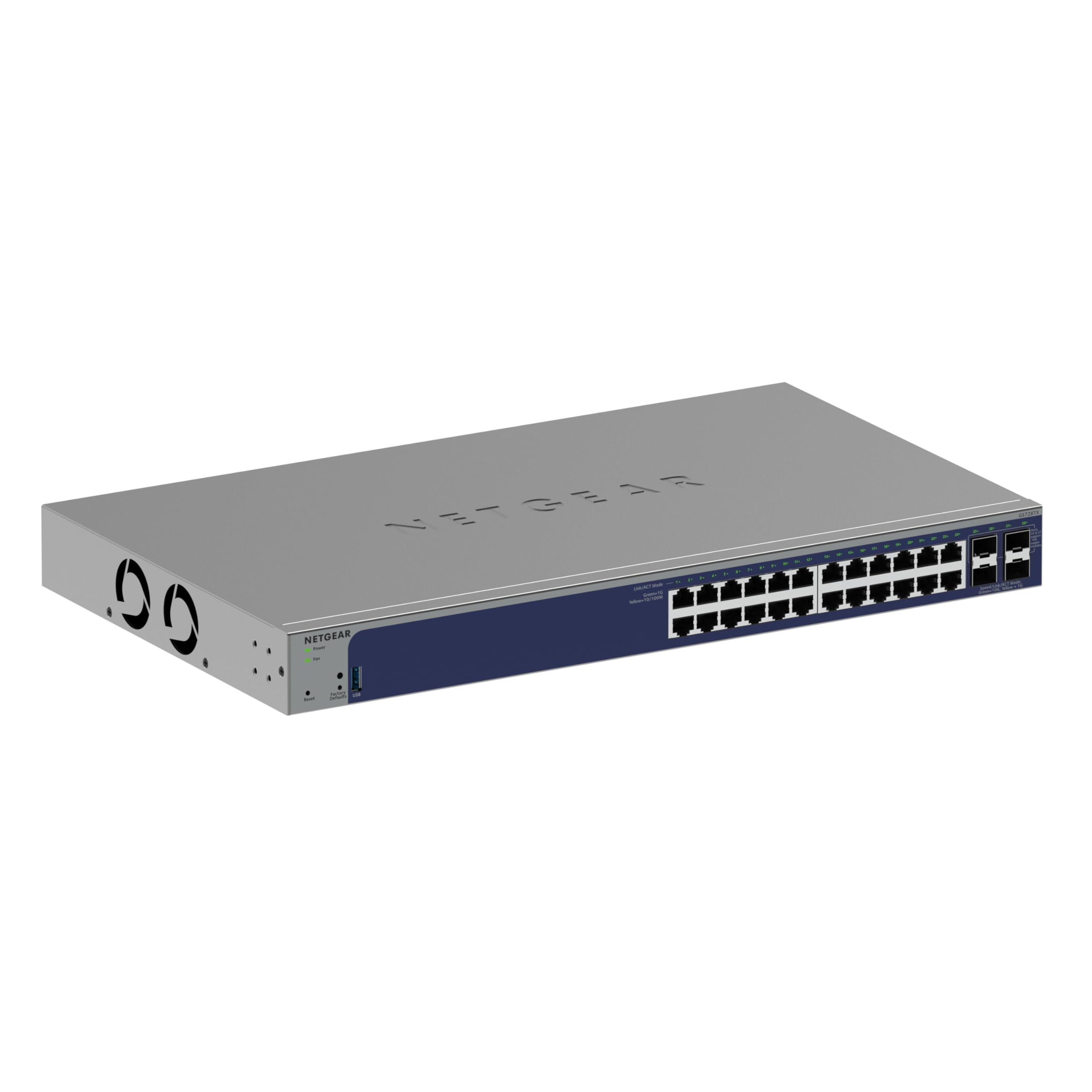 NETGEAR 24P GE Smart Switch W/10G SFP+ GS728TXV3