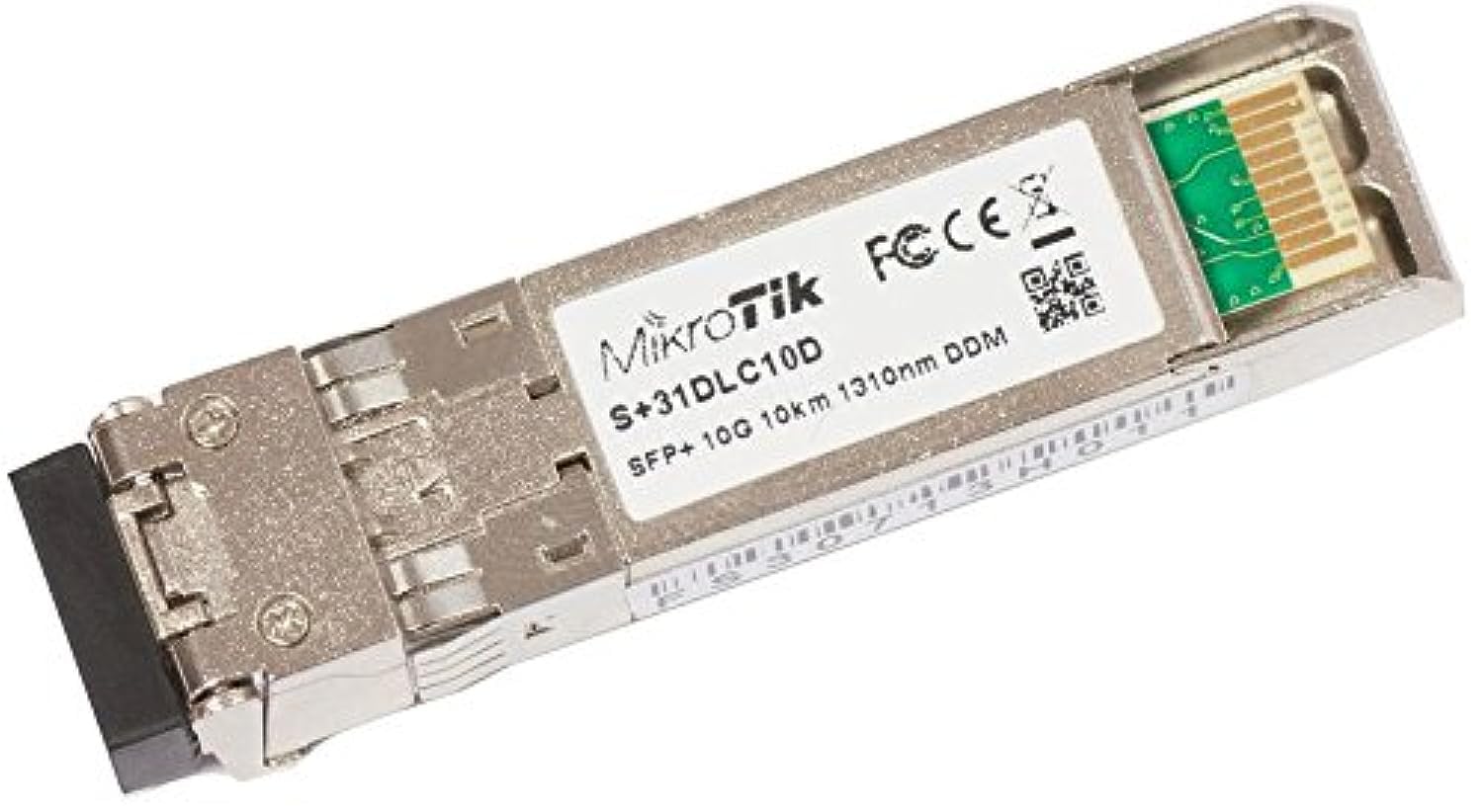 Mikrotik S+31DLC10D module émetteur-récepteur de réseau Fibre optique 10000 Mbit/s SFP+ 1310 nm