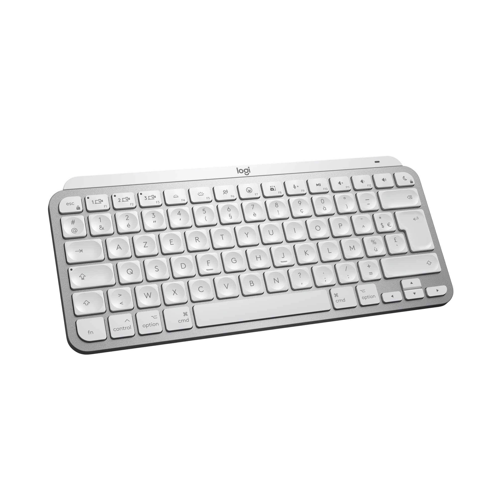 LOGITECH MX Keys Mini For Mac Minimalist Wireless Illuminated Keyboard - PALE GREY - CENTRAL FR