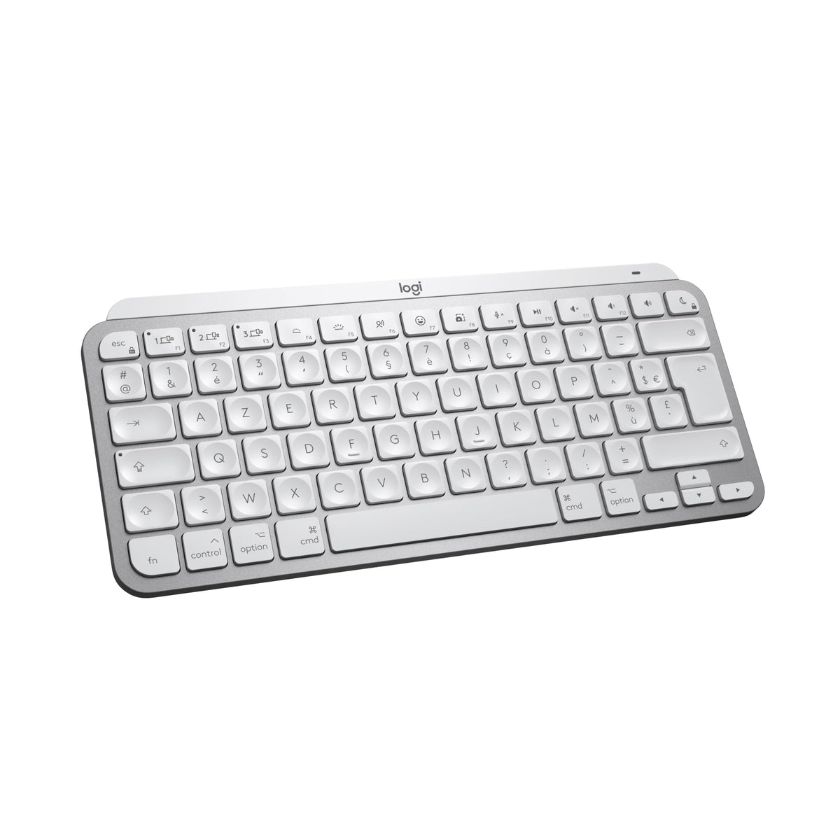 LOGITECH MX Keys Mini For Mac Minimalist Wireless Illuminated Keyboard - PALE GREY - CENTRAL FR