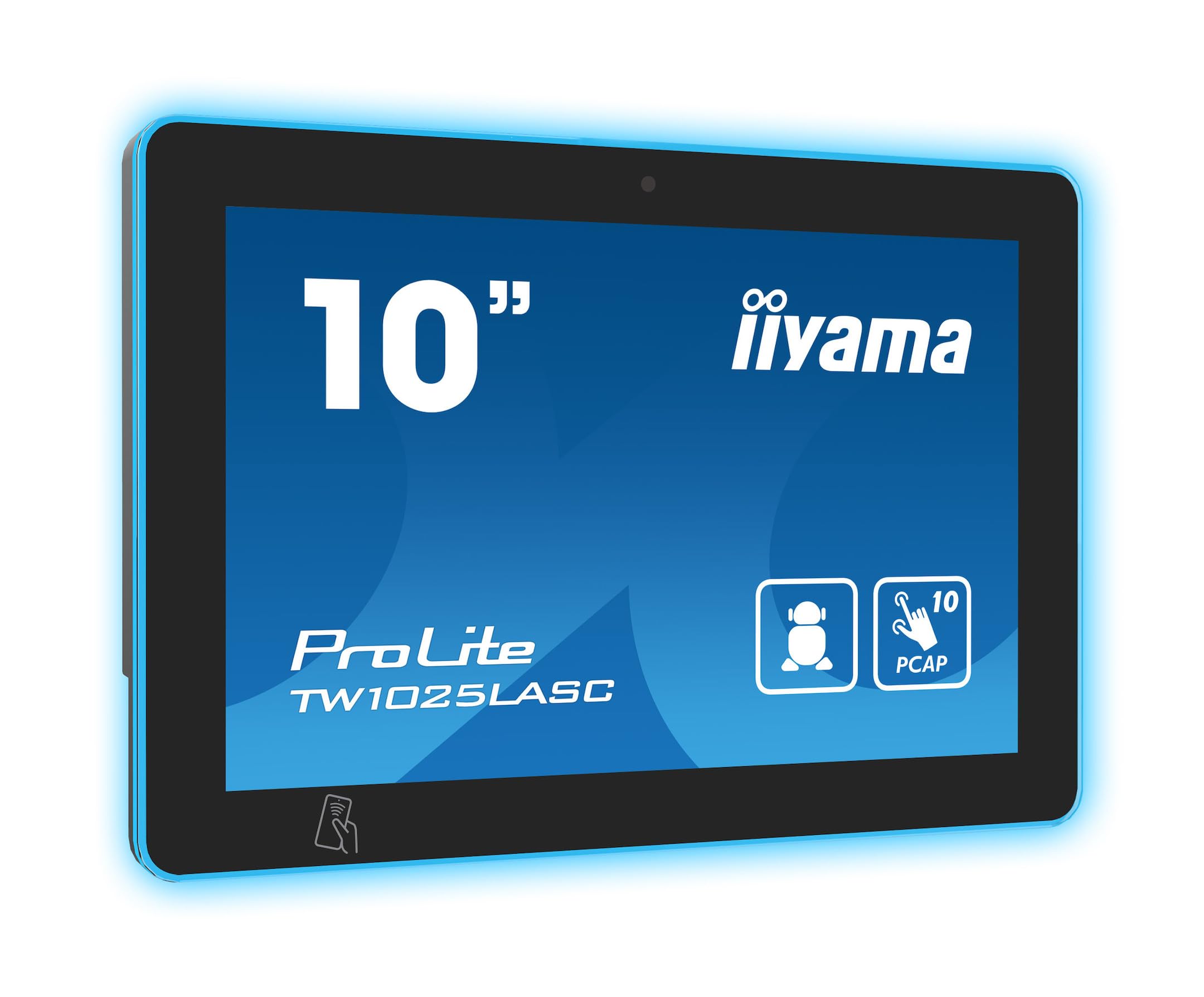 "iiyama TW1025LASC-B1PNR PC Panel LCD 10,1"" avec Android et PoE Écran Tactile Capacitif Projetté Sans Bord 10 Points 1280x1440"