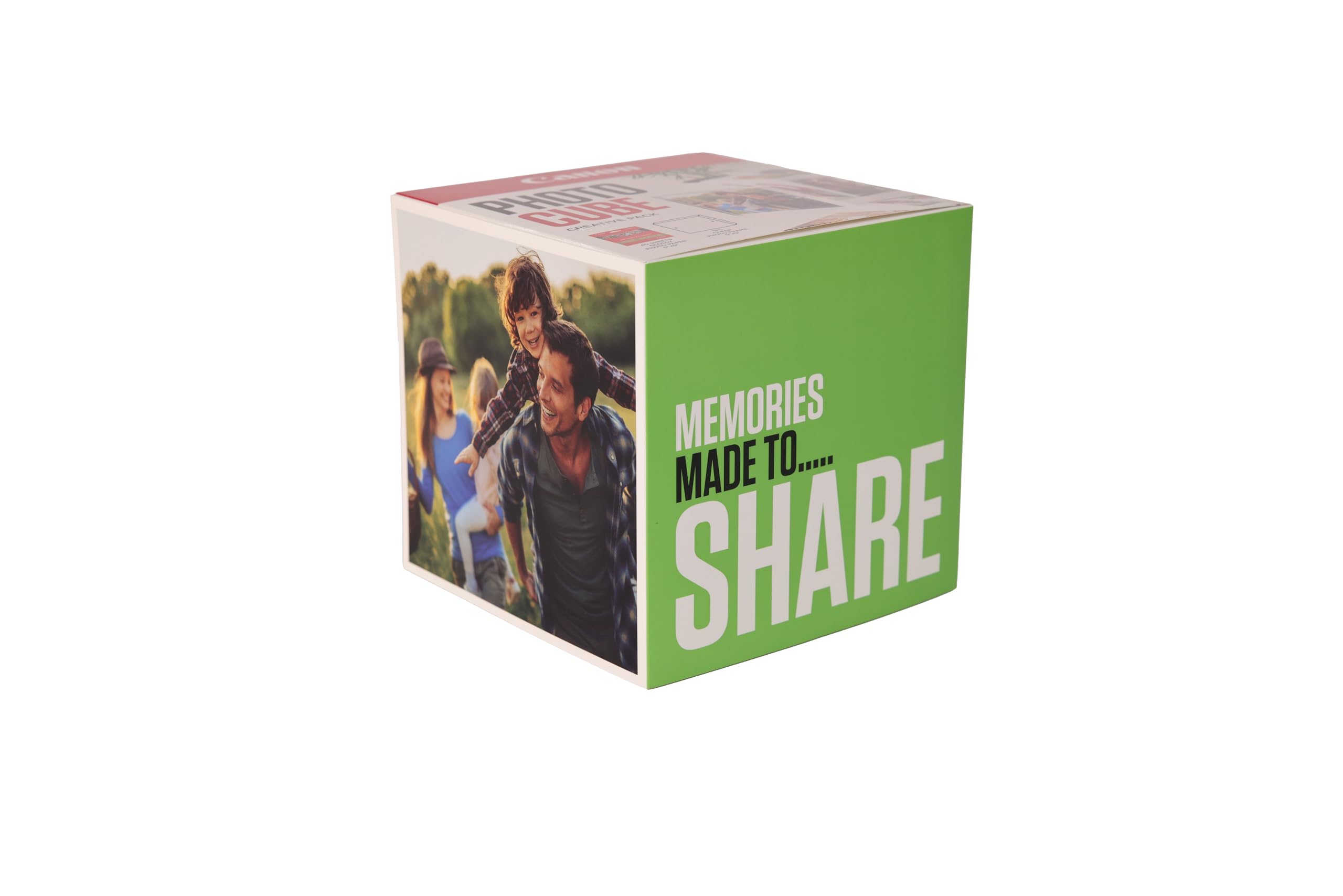 CANON pp-201 Ink Cartridge 5x5 Photo Cube Creative Pack White Green