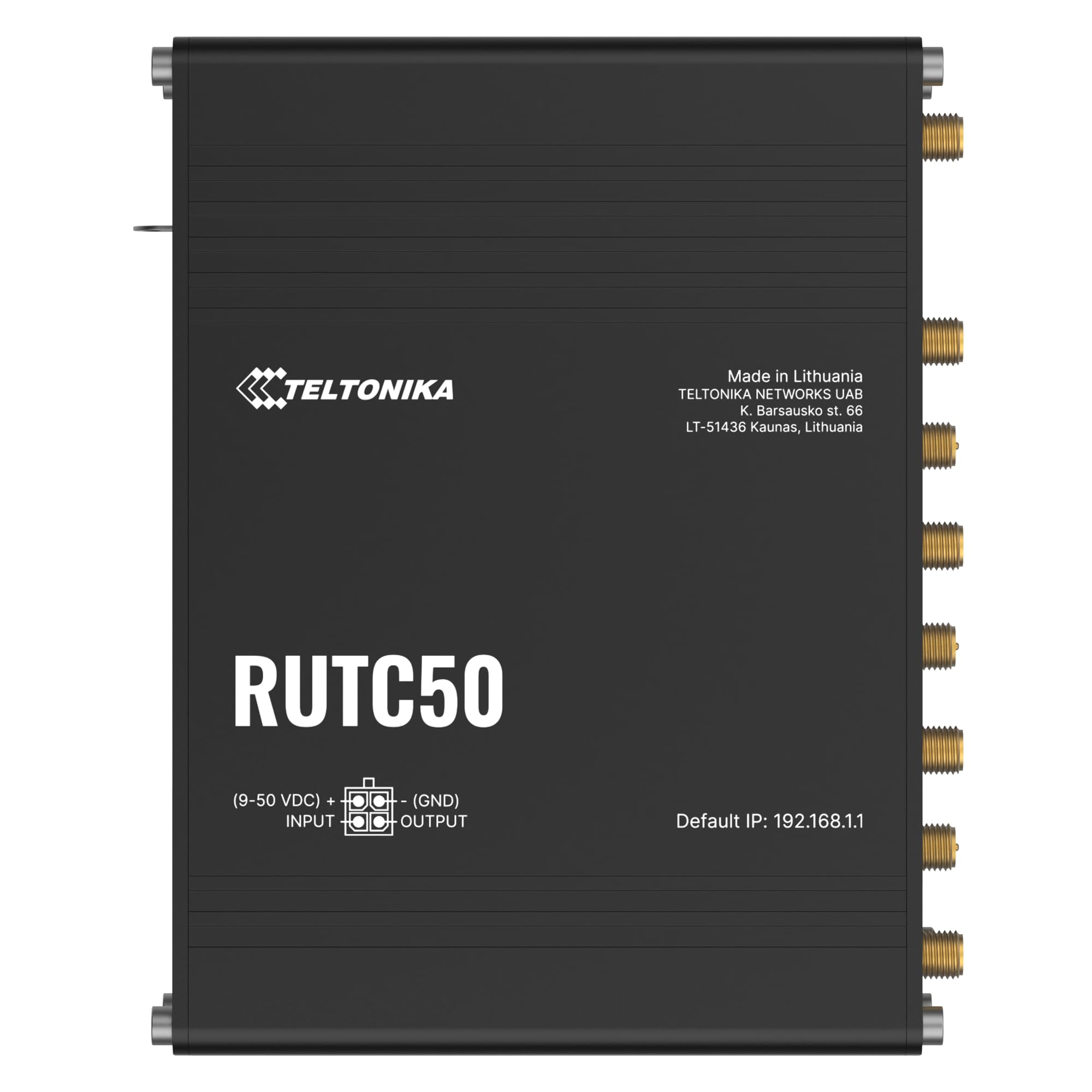 TELTONIKA NETWORKS RUTC50 5G/4G/LTE/3G WiFi 6 router