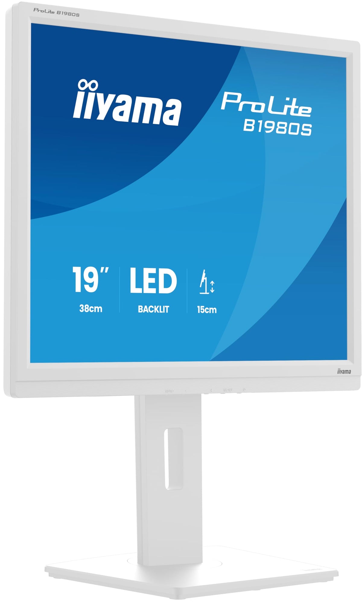B1980S-W1 19" WHITE TN-1280x1024 13cm He