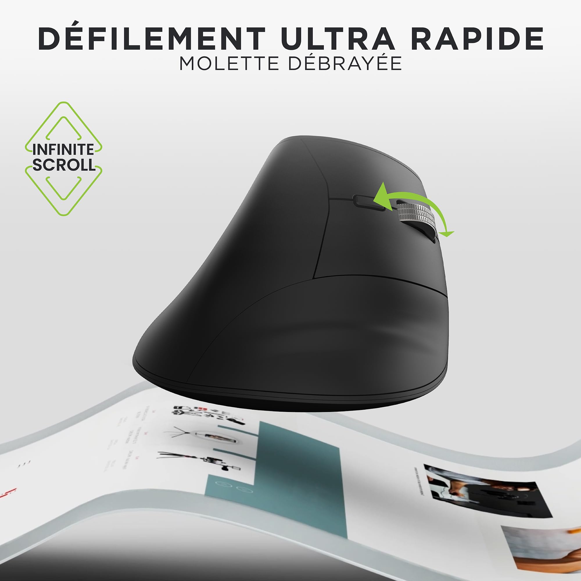 TNB Vertical rechargeable wireless mouse ERGO INFINITE