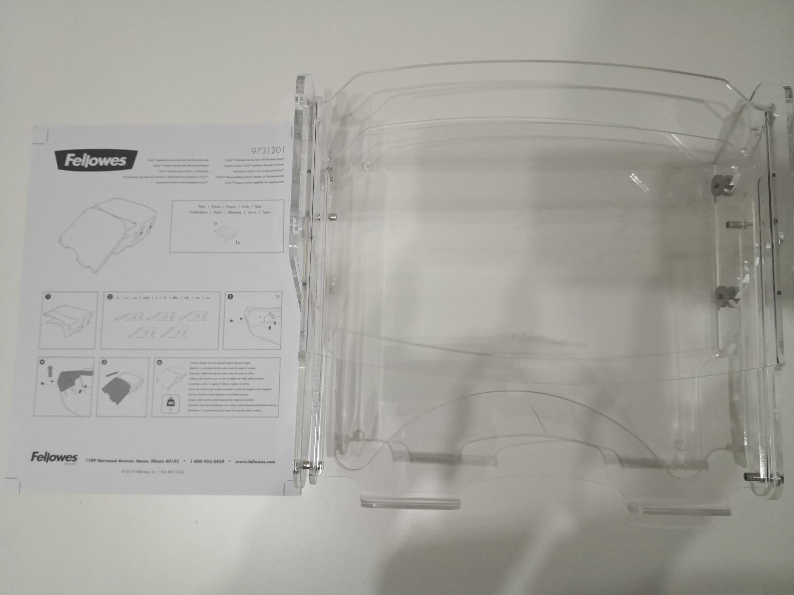 FELLOWES SUPPORT ORDINATEUR PORTABLE CLARITY