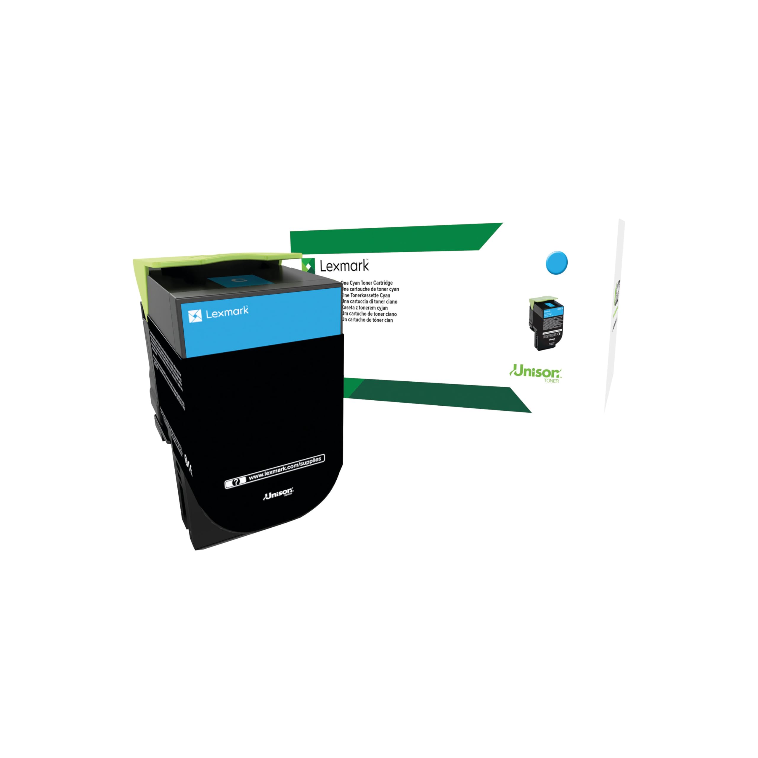 LEXMARK 2.3K Return Program Cartouche Cyan CS/CX317 417 517