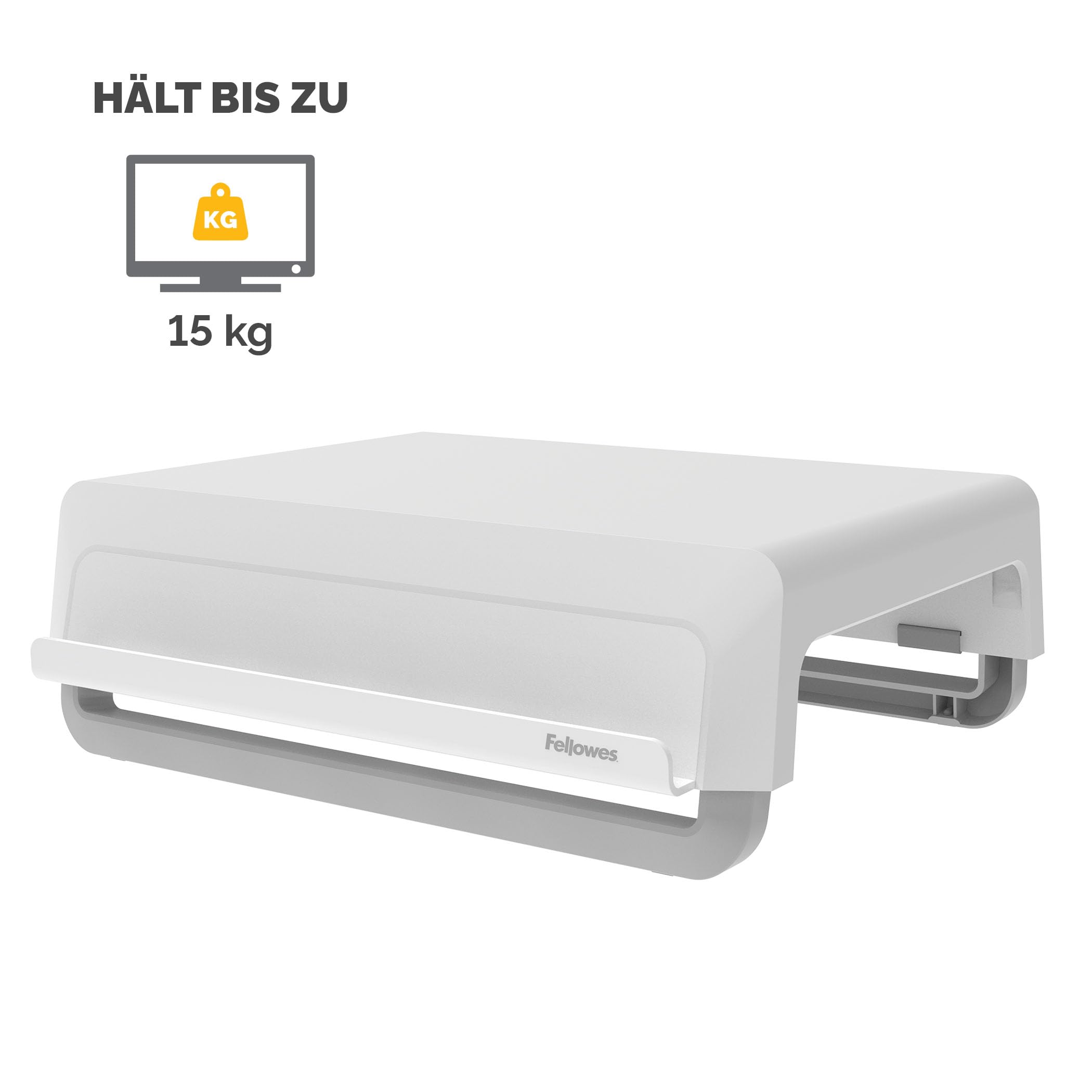 FELLOWES Monitor Support Breyta White