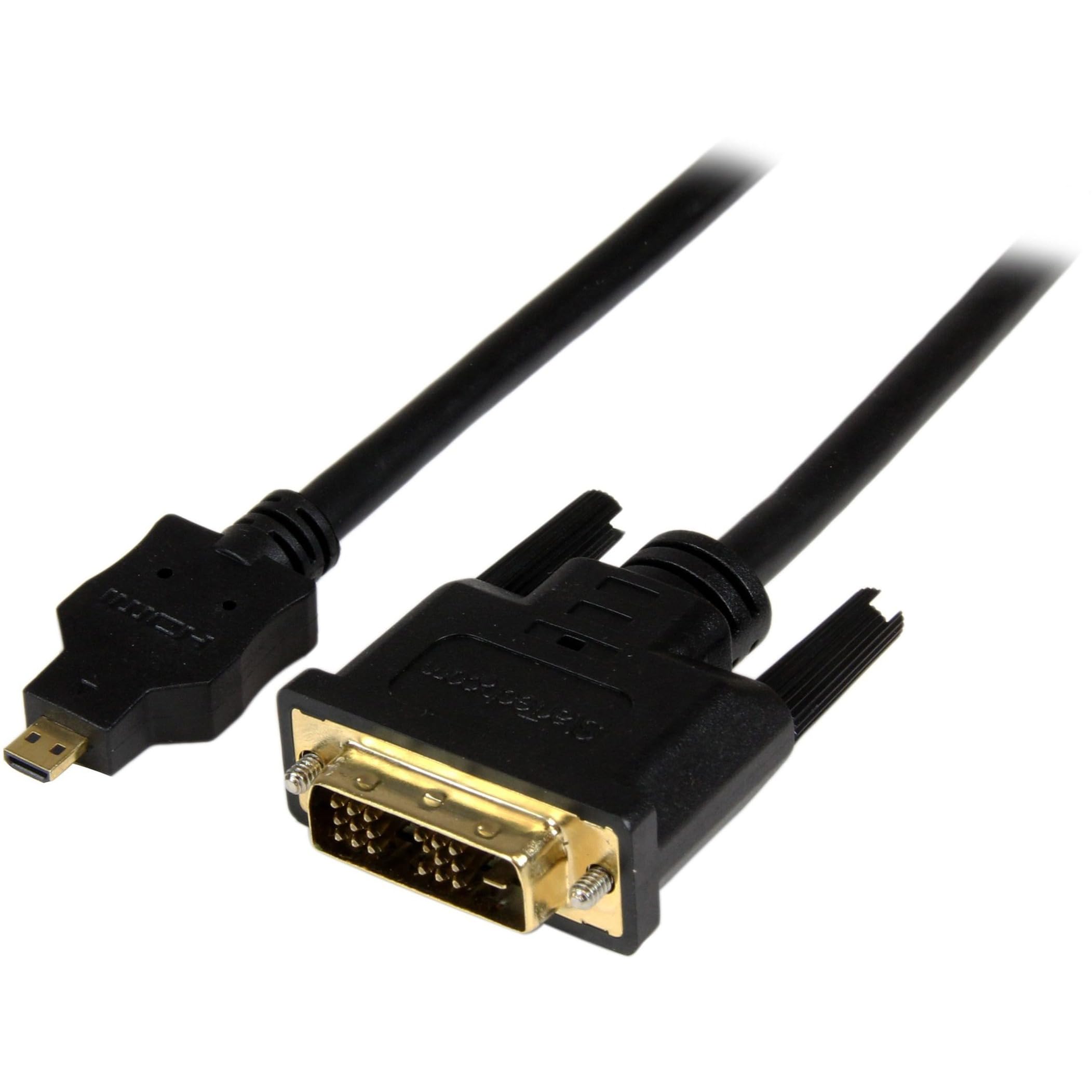 2m Micro HDMI to DVI-D Cable - M/M