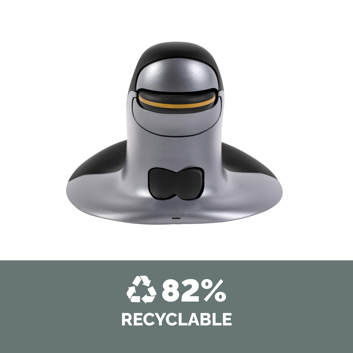FELLOWES SOURIS VERTICALE AMBIDEXTRE PENGUIN SANS FIL - PETIT