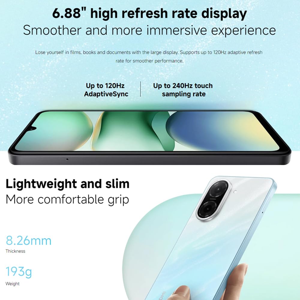 Xiaomi Redmi A5 (6.88" - 128 Go, 4 Go RAM) Noir