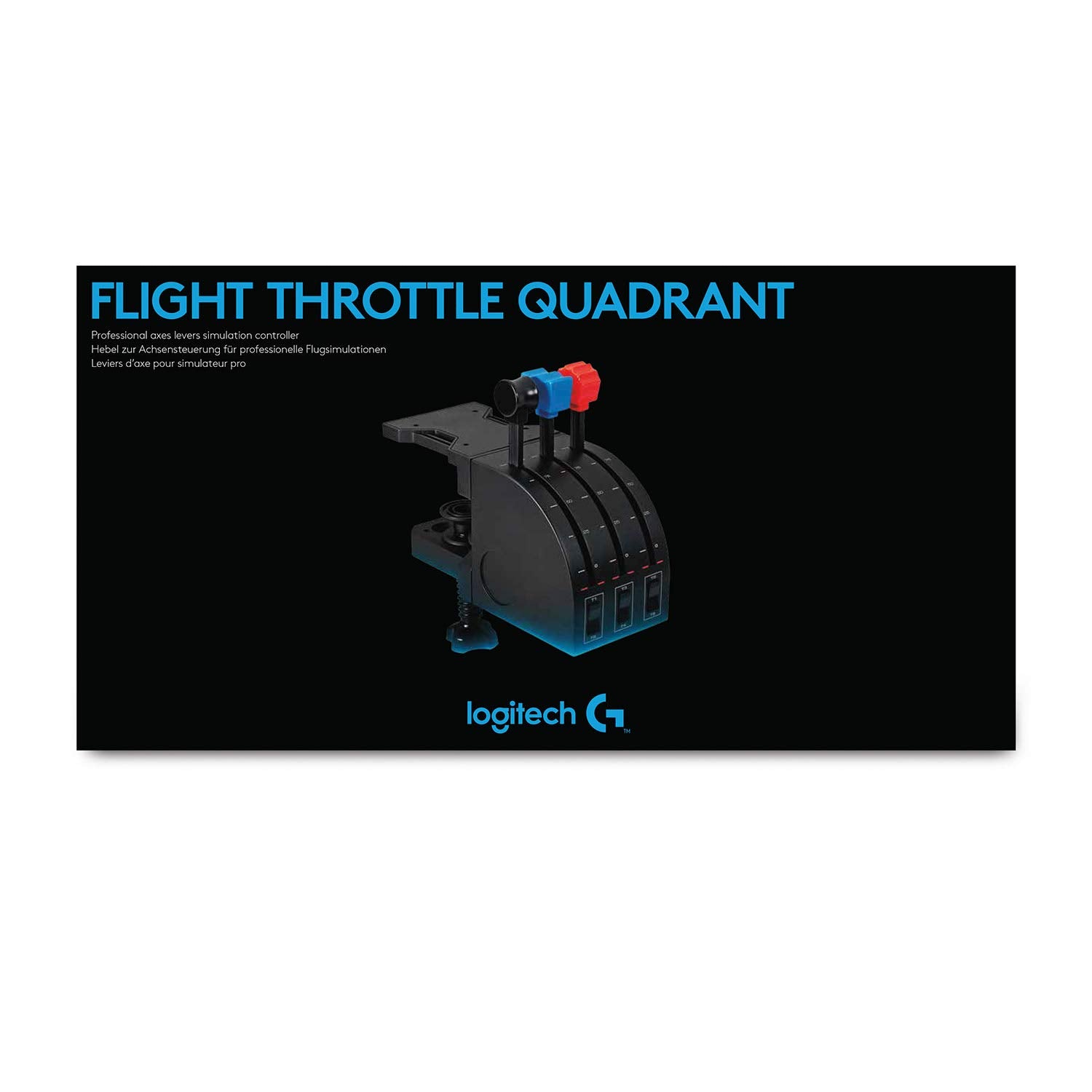 LOGITECH Flight Throttle Quadrant Throttle wired for PC