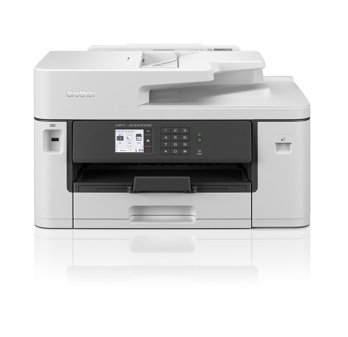BROTHER MFCJ5340DWE A3 ECOPRO Inkjet Multifunction Printer 4in1 28/21ppm 1200x4800dpi
