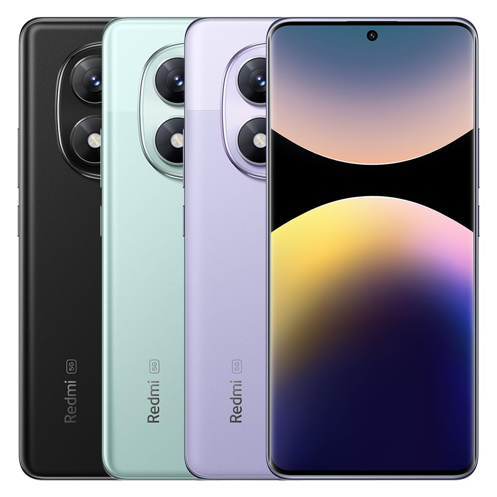 Xiaomi Redmi Note 14 Pro 5G (Double Sim - 6.67", 256 Go, 8 Go RAM) Noir