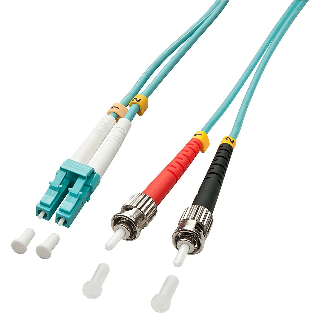 LINDY Optic Cable LC/ST OM3 10m 50/125 Multimode