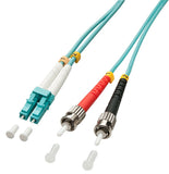 LINDY Optic Cable LC/ST OM3 10m 50/125 Multimode