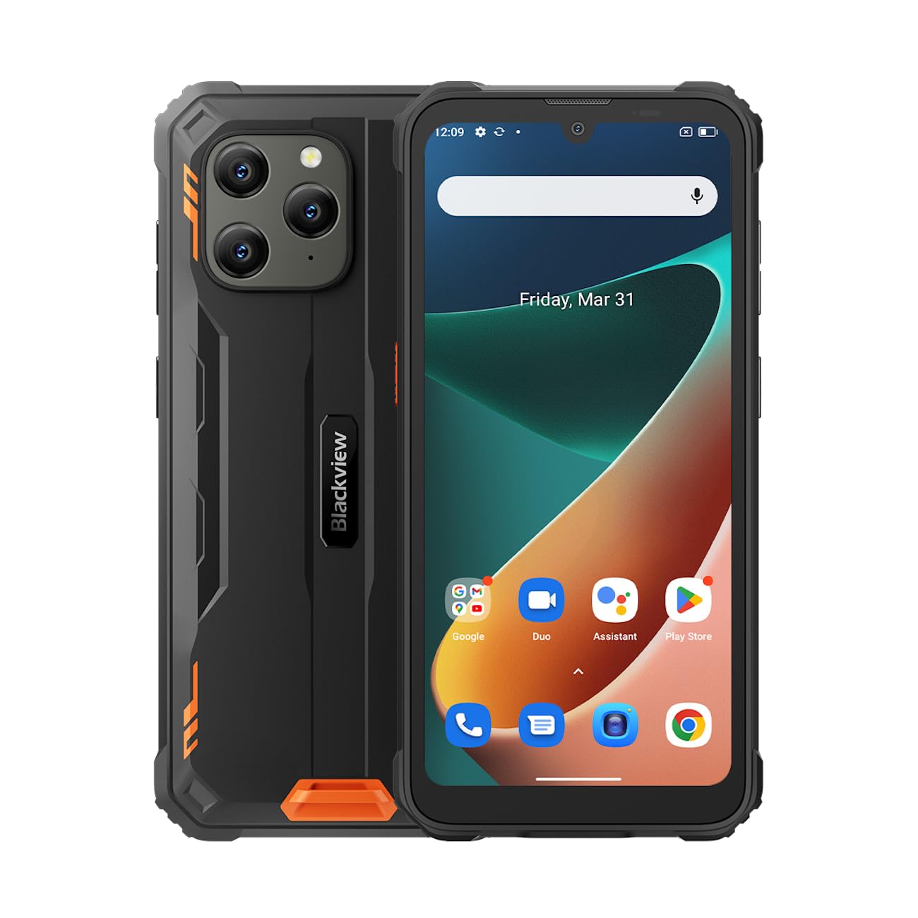 Blackview BV5300 Pro (Double Sim - Ecran de 6.1'' - 64 Go, 4 Go RAM) Orange