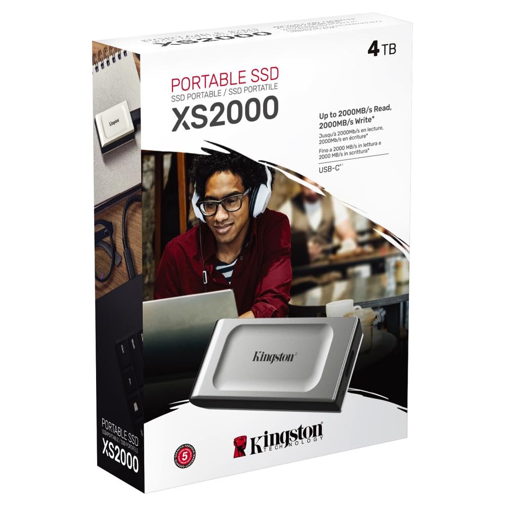 KINGSTON 4To PORTABLE SSD XS2000