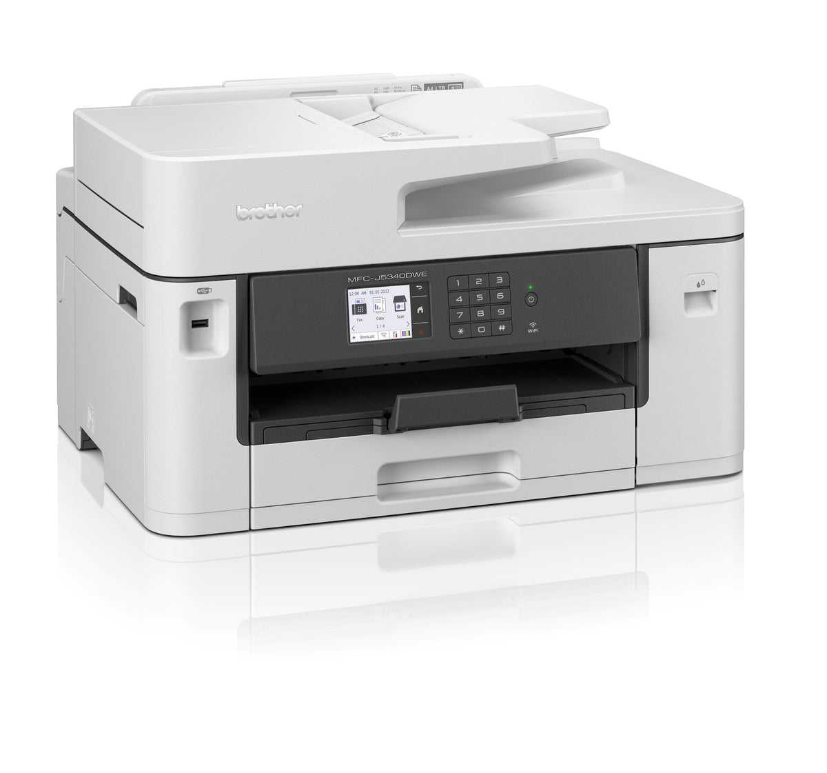 BROTHER MFCJ5340DWE A3 ECOPRO Inkjet Multifunction Printer 4in1 28/21ppm 1200x4800dpi