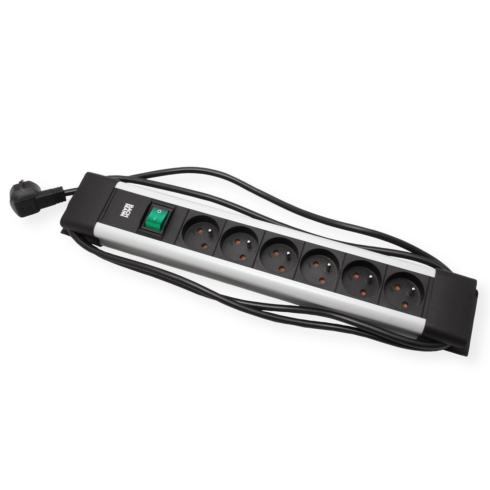 BACHMANN Multiprise BM005932 6 prises avec interrupteur