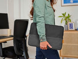 TRUST Housse de protection LISBOA noire 16p