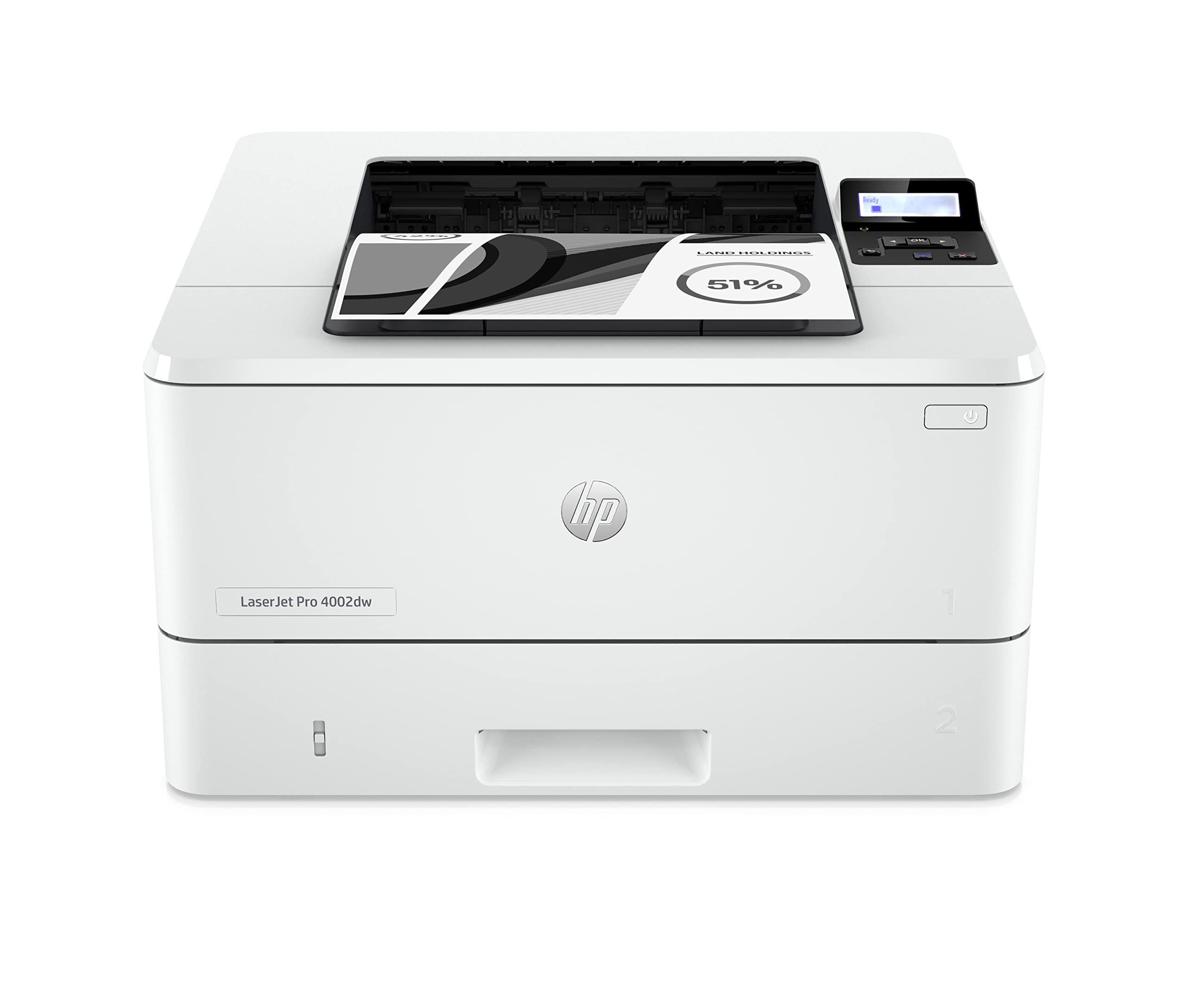 HP LaserJet Pro 4002dw Printer Mono Duplex laser A4 4800x600dpi 40ppm 350sheets USB LAN Bluetooth Wi-Fi