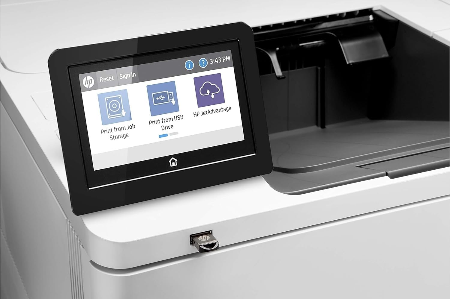 HP LaserJet Enterprise M611dn Printer Mono Duplex laser A4 1200x1200dpi 61ppm 650sheets USB LAN