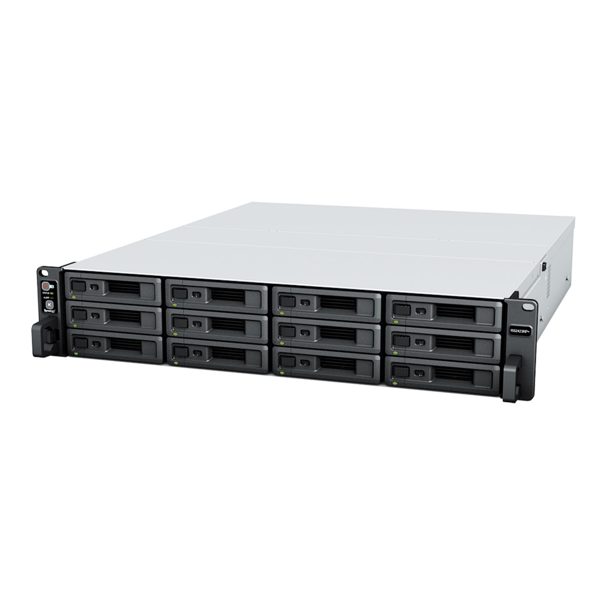 SYNOLOGY RS2423+ 12-BAY Rackstation AMD Ryzen Embedded V1780B QUAD CORE 8Go RAM HDD/SSD Only