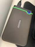 TRANSCEND 1To Slim StoreJet 2.5inch M3G Portable USB3.0 Kaki