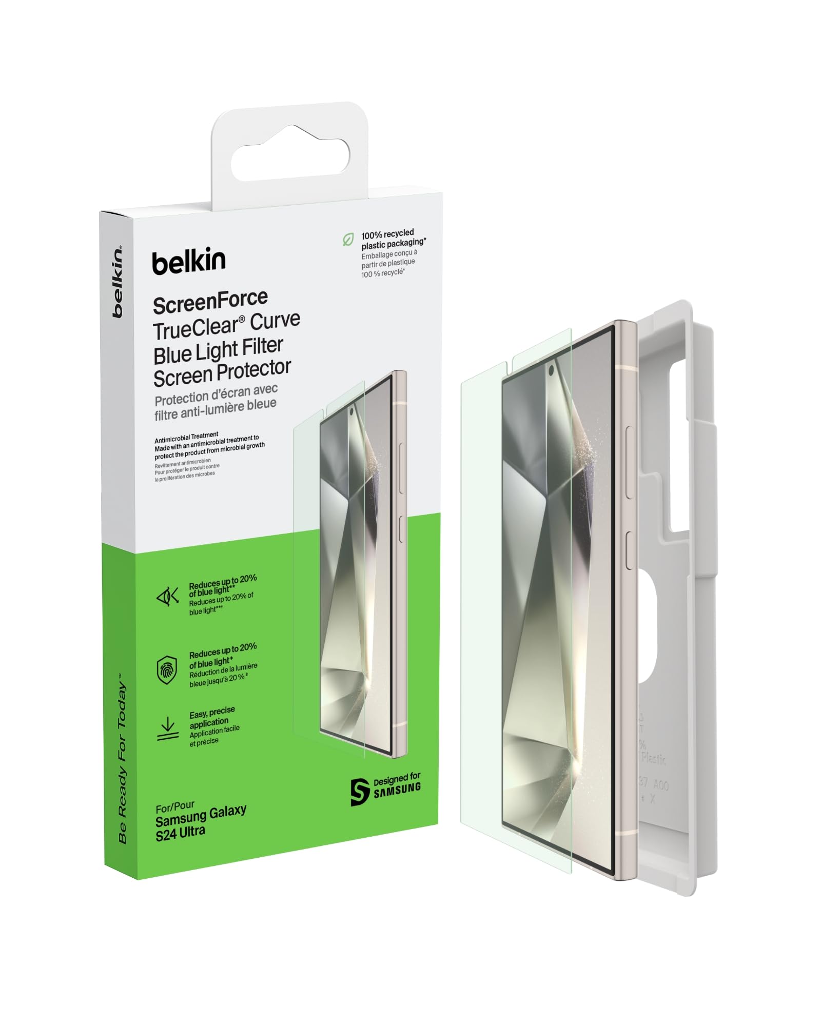 BELKIN TrueClear Curve Screen Protector - Samsung S24 Ultra