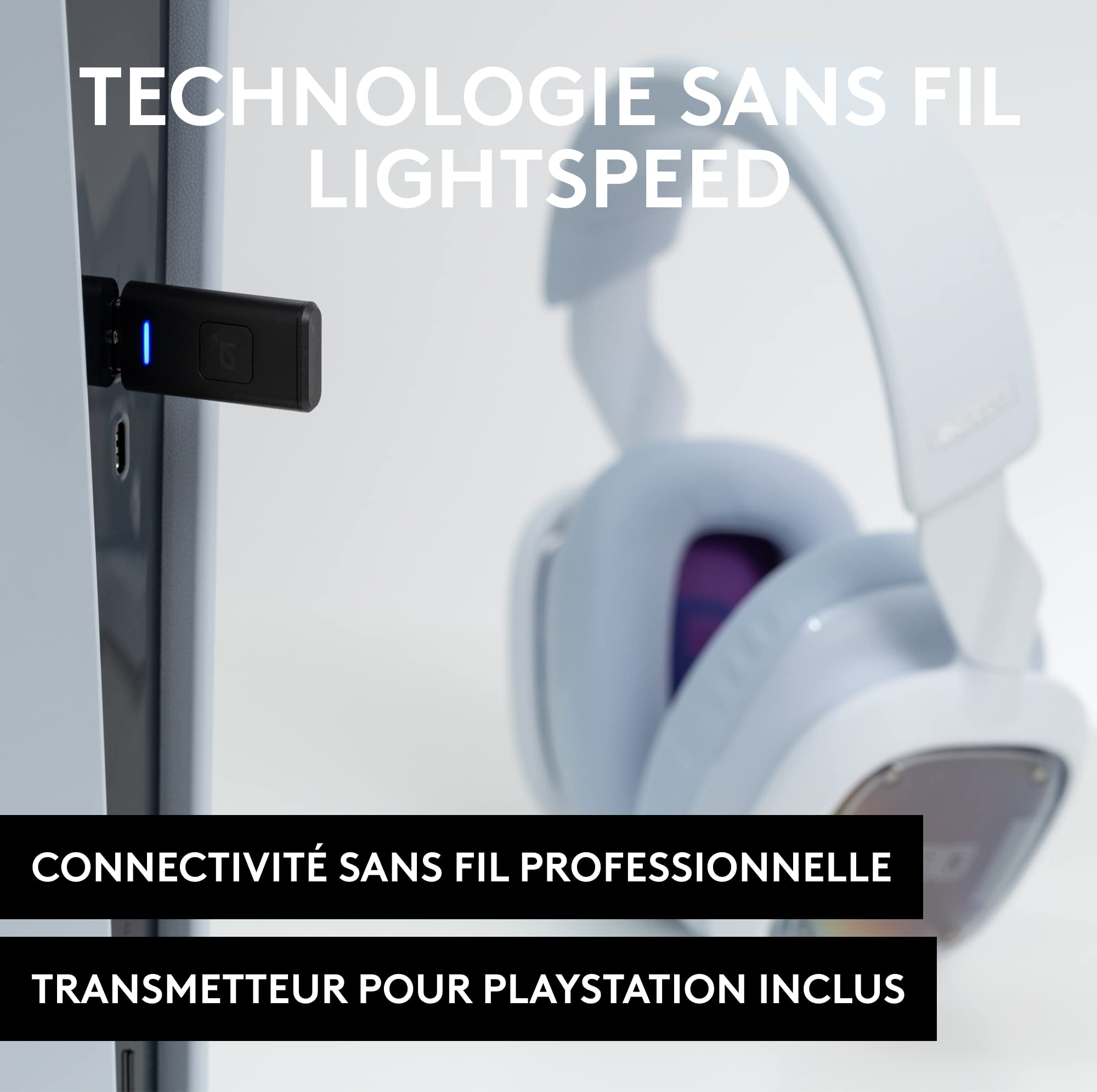 LOGITECH A30 - WHITE/PURPLE - EMEA