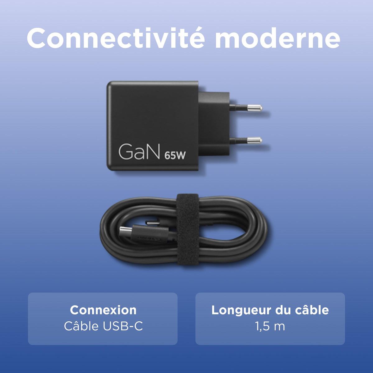 Lenovo Dual USB-C-oplader van 65 W