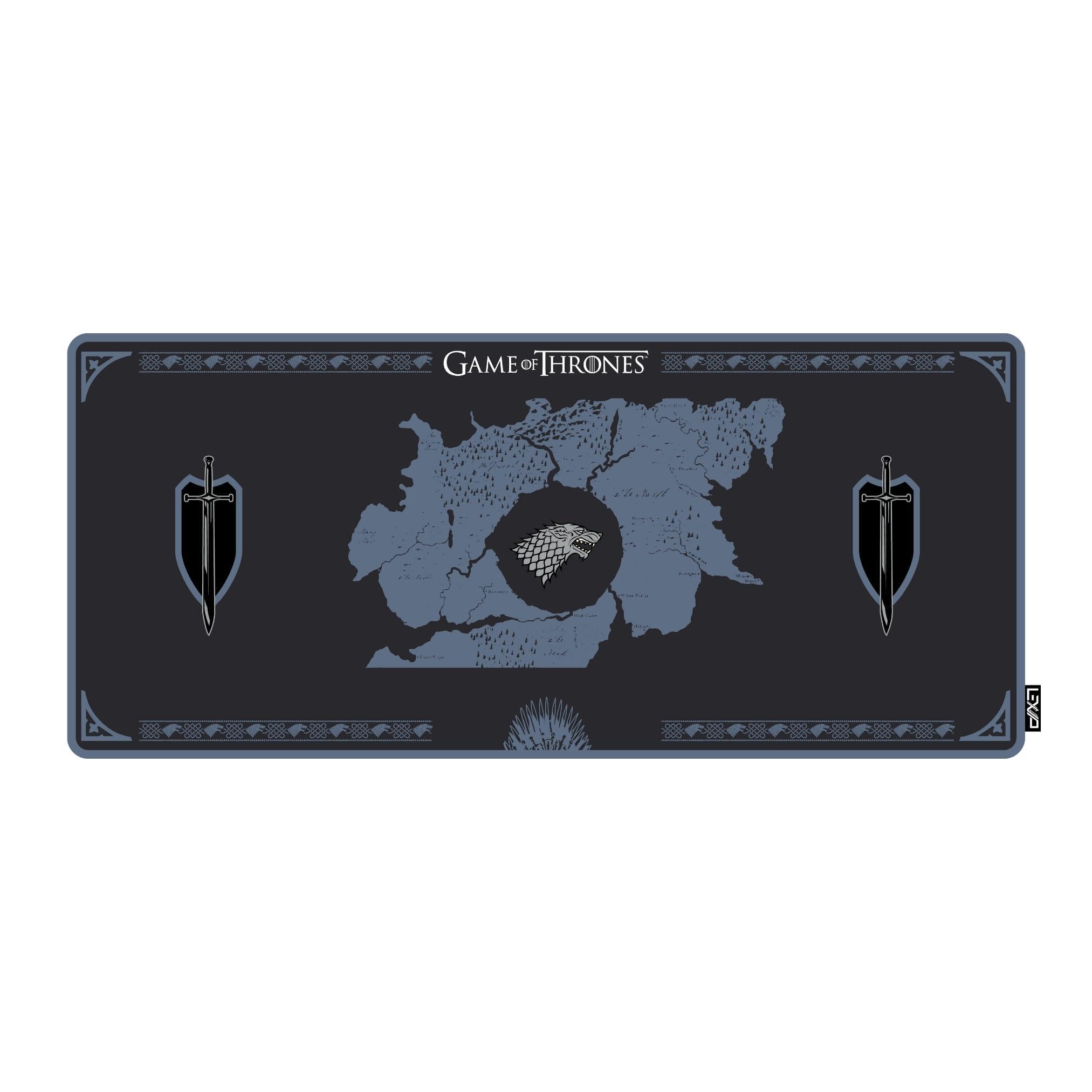 LEXIP X TSUME Game Of Thrones Stark Xxl Mousepad Display