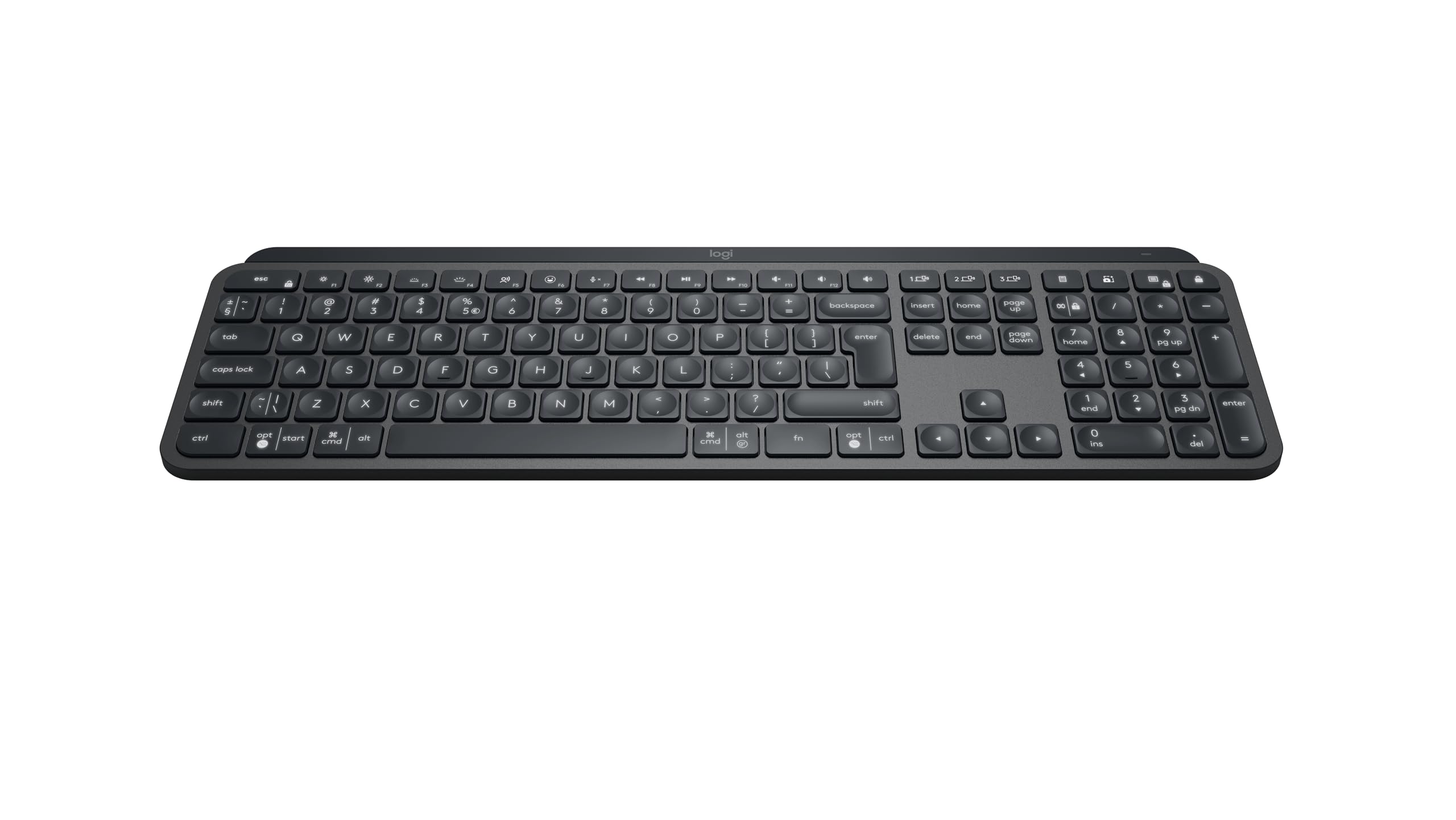 Clavier Logitech 920-010248 Espagnol Qwerty Espagnol Gris Graphite
