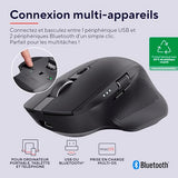 TRUST Souris sans fil OZAA II multi-connexion - Noire